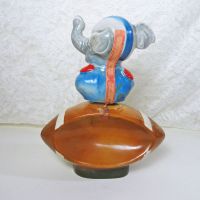 Vintage Jim Beam Decanter 1972 Republican Elephant on Football Back - Click to enlarge