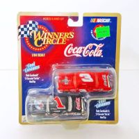 Vintage 1999 Nascar Dale Earnhardt Jr and Sr 1:64 Coca Cola Racing Family Cars in Package: Front View - Click to enlarge