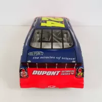 Nascar Jeff Gordon 2002 No. 24 Action Chevrolet Monte Carlo 1:24 scale diecast racecar with red flames: Back - Click to enlarge
