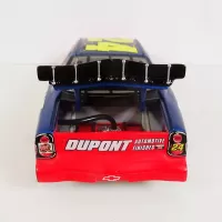 Nascar Jeff Gordon 2002 No. 24 Action Chevrolet Monte Carlo 1:24 scale diecast racecar with red flames: Trunk Open - Click to enlarge
