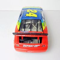 Nascar Jeff Gordon 1998 Rainbow No. 24 Action Chevrolet Monte Carlo 1:24 Scale Diecast Race Car: Back Window View - Click to enlarge