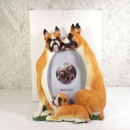 Boxer Dogs Photo Frame Holds One 4x6 Picture