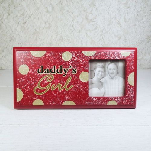 Daddy's Girl Wood Wall or Table Picture Frame