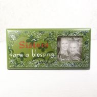 Sisters a Blessing Wood Wall or Table Picture Frame