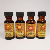 L8 Scented Fragrance Oils in 4 half oz Amber Bottles