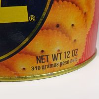 1984 Nabisco Ritz Crackers 50th Anniversary Vintage Tin Spanish - Click to enlarge