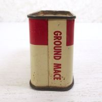 Vintage Kroger Ground Mace True Taste Spice Metal Tin Right - Click to enlarge