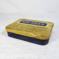 Sharp & Dohme Vintage Sucrets Antiseptic Throat Lozenges with Hinged Lid Main View - Click to enlarge