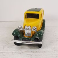 Ertl Montgomery Ward diecast metal 1932 Ford delivery truck coin bank with key in box: Front View - Click to enlarge
