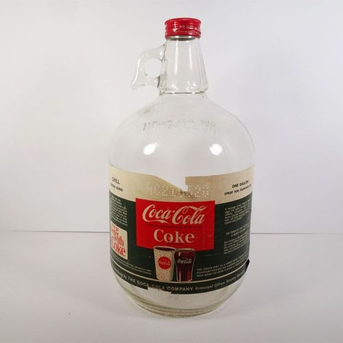 Ball Coca Cola Fountain Syrup Thumb Gallon Jug #6