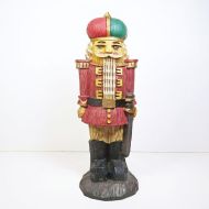 Vintage Wooden Nutcracker Style Soldier Figurine