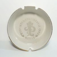 Inter Continental Hotels Vintage Ceramic Ashtray - Paris France - Schonwald Germany 23 Top - Click to enlarge