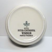 Inter Continental Hotels Vintage Ceramic Ashtray - Paris France - Schonwald Germany 23 Bottom - Click to enlarge