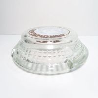 Three MGM Grand Hotel Las Vegas Glass Ashtrays: Bottom Side - Click to enlarge