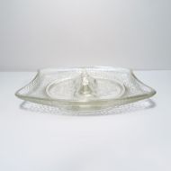 Holiday Inn Vintage Clear Glass Ashtray