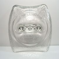 Holiday Inn Vintage Clear Glass Ashtray: Bottom - Click to enlarge