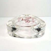 Tell em Joe Camel Sent You Vintage Glass Ashtray: Bottom Side - Click to enlarge