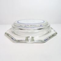 Leo Craig Specialty Advertising Glass Ashtray: Bottom Side - Click to enlarge