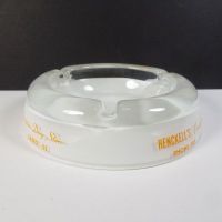 Hecknells Prescription Drug Store Glass Ashtray: Top Side - Click to enlarge