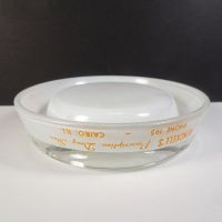 Hecknells Prescription Drug Store Glass Ashtray: Bottom Side - Click to enlarge