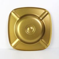 Spring Dairy Metal Ashtray Salesman Sample 600: Bottom - Click to enlarge