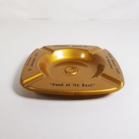 Terrace Drive In Metal Ashtray Salesman Sample 600: Top Side - Click to enlarge