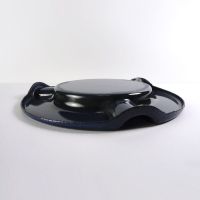 White Water Heaters 1960 Vintage Metal Ashtray: Bottom Side - Click to enlarge