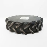 Tobacco Road decorative ashtray catchall bowl showing a tractor in the center and a tractor tire design: Bottom - Click to enlarge