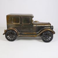 1974 Banthrico 1924 Ford Model T Metal Coin Bank: Right - Click to enlarge