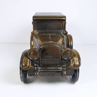 1974 Banthrico 1924 Ford Model T Metal Coin Bank: Front - Click to enlarge