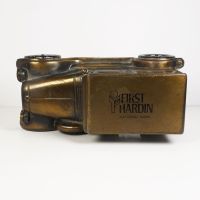 1974 Banthrico 1924 Ford Model T Metal Coin Bank: Top - Click to enlarge