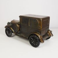 1974 Banthrico 1924 Ford Model T Metal Coin Bank: Back Left - Click to enlarge