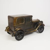 1974 Banthrico 1924 Ford Model T Metal Coin Bank: Back Right - Click to enlarge