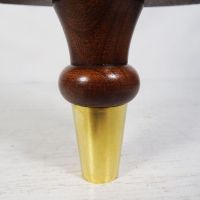 Stroh Signature vintage wood beer tap handle marker. New vintage stock. Never used.: Front Tip View - Click to enlarge
