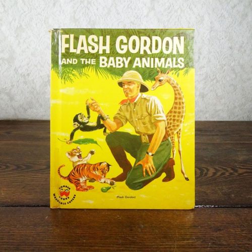 1956 Flash Gordon and the Baby Animals: Wonder Books No. 684: Front
