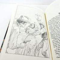 Louis L'Amour The Outlaws of Mesquite Hardback Book with Dust Jacket: Drawings One View - Click to enlarge