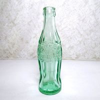 1943 Elizabethtown Kentucky vintage empty hobbleskirt PatD Coke bottle with big letters: Content Side View - Click to enlarge