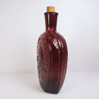 Wheaton Vintage Glass House Benjamin Franklin Bottle: Right - Click to enlarge