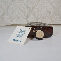 Brockway 1983 NSDA/INTERBEV Houston Texas Flask. Cork and numbered Certificate of Authenticity: Top View - Click to enlarge