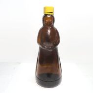 Mrs Butterworth Aunt Jemima Pancake Syrup Bottle with Yellow Top: Top
