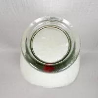 Thiele Dairy vintage clear glass acl one quart milk bottle with red graphics: Top - Click to enlarge