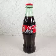 Jeff Burton Nascar No. 99 The Coca Cola Racing Family 1999. Full 8 oz. Coke Classic Soda Bottle: Front