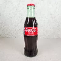 Jeff Burton Nascar No. 99 The Coca Cola Racing Family 1999. Full 8 oz. Coke Classic Soda Bottle: Coke Classic - Click to enlarge