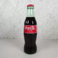 Dale Earnhardt Jr Nascar No. 3 The Coca Cola Racing Family 1999. Full 8 oz. Coke Classic Soda Bottle: Coca Cola Classic - Click to enlarge