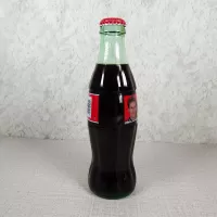 Dale Earnhardt Jr Nascar No. 3 The Coca Cola Racing Family 1999. Full 8 oz. Coke Classic Soda Bottle: Side - Click to enlarge