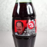 Dale Earnhardt Sr Nascar No. 3 The Coca Cola Racing Family 1999. Full 8 oz. Coke Classic Soda Bottle: Earnhardt Sr 3 - Click to enlarge