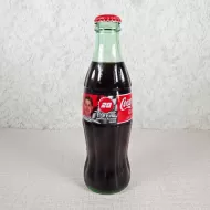 Kenny Irwin Nascar No. 28 Coca Cola Racing Family 1999 full 8 oz Coke Classic Bottle: Front