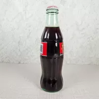 Dale Jarrett Nascar No. 88 Coca Cola Racing Family 1999 full 8 oz Coke Classic Bottle: Side - Click to enlarge