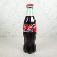 Jeremy Mayfield Nascar No. 12 The Coca Cola Racing Family 1999. Full 8 oz. Coke Classic Soda Bottle: Front