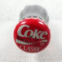 Jeremy Mayfield Nascar No. 12 The Coca Cola Racing Family 1999. Full 8 oz. Coke Classic Soda Bottle: Top - Click to enlarge